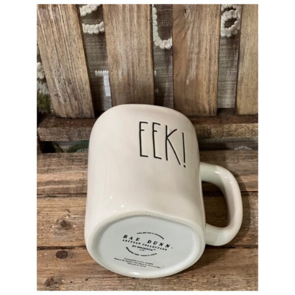 NEW Rae Dunn Halloween Double Sided EEK Mug 👻 - Picture 8 of 9